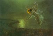 Atkinson Grimshaw Spirit of the Night oil painting artist